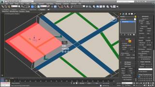 3ds Max  Creating City Blocks  Part 3  Road Works [upl. by Kcirrem]