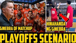 GINEBRA MATCHUP SA QUARTER FINALS PLAYOFFS SCENARIO  GINEBRA HINAHANDA NA [upl. by Nottirb]