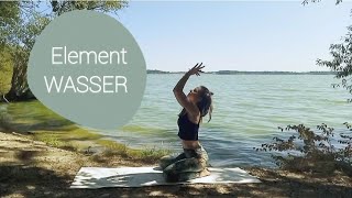 Element WASSER  Yogaflow für Intuition Balance und Flexibilität 🌊🐚🤸‍♀️ [upl. by Hardigg]