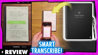 Smart Notebook w Transcribing App  Rocketbook Executive [upl. by Amikehs496]