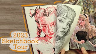 2023 Sketchbook Tour [upl. by Cloris159]