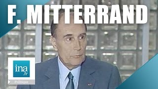 François Mitterrand quotOui je suis candidat à un second mandatquot  Archive INA [upl. by Alburga]