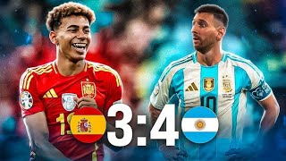 FINALISSIMA 2025 Final Spain vs Argentina  EA FC 24 [upl. by Ishmael]