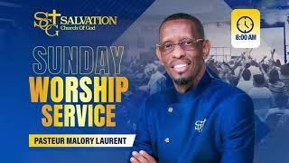 800 AM Worship Service  Salvation Church of God  100123  Pasteur Malory Laurent [upl. by Whitehouse]