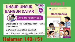 Matematika kelas 3 hal148149150151ayo beraktivitas bab 4 Kurikulum merdeka GUcilchaNEL1964 [upl. by Arebma]