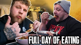 ROAD TO WORLDS STRONGEST MAN  FULL DAY OF EATING  Episode 9 [upl. by Krawczyk]