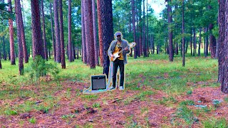 How to play electric guitar ANYWHERE with this device Portable Busking Setup [upl. by Wiencke509]