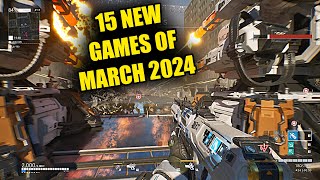 15 NEW And Exciting Games of March 2024 PS5 Xbox Series X  S PC [upl. by Annaya603]