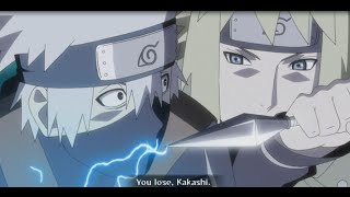 Kakashi vs Minato  Full Fight English Sub [upl. by Ianej]