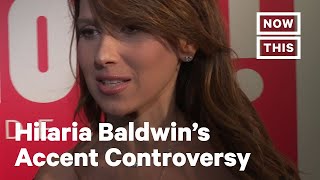 Hilaria Baldwin Responds to Accusations That She Faked Being Spanish  NowThis [upl. by Annavoeg]