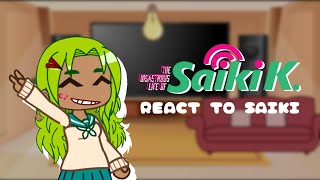 TDLOSK react to SAIKI  Gacha club x TDLOSK  GCRV  Lazy [upl. by Lseil]