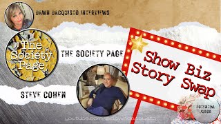 Join me for a captivating interview of The Society Page and a lively exchange with Steve Cohen [upl. by Sivrup]