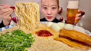 ASMR Ichiran Ramen【Mukbang Eating Sounds】【English subtitles】 [upl. by Jenilee51]