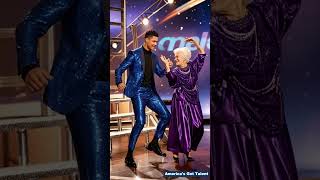 Grandmother and grandson combine to explode the Americas Got Talent stage talent [upl. by Nitnert]