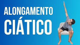 🔴 ALONGAMENTO PARA CIÁTICO  ALONGAMENTO FÁCIL NA CADEIRA  AO VIVO  Exercícios para Idosos [upl. by Ennagrom]