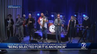 Local band featured in Omaha Celebrates America concert at Memorial Park [upl. by Enitsuj]