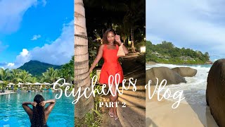 SEYCHELLES LUXURY VACATION VLOG Island hopping Mahe La Digue Carana Beach hotel  STORY resort [upl. by Etterb723]