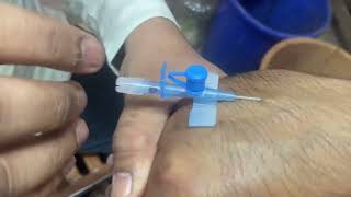 Intravenous Cannulation  iv cannula fix  learn to intravenous Cannulation [upl. by Dahcir]