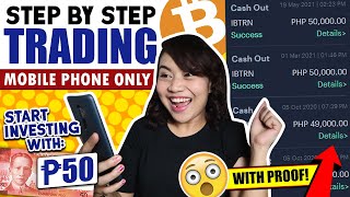 Bitcoin Trading at ₱50 Using PHONE  ₱150000 CASHOUT w Proof  PDAX App TUTORIAL StartWithPDAX [upl. by Ready574]