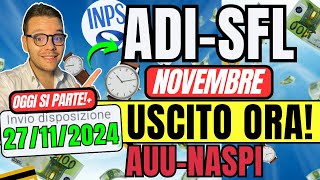 Pagamento ASSEGNO di INCLUSIONE 🔴SFL AUU NASPI✅Tutto Pronto [upl. by Aneele179]