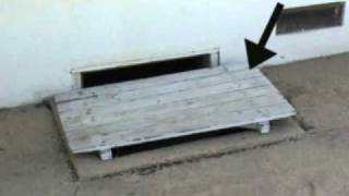 Do It Yourself Crawlspace Cover Problem  Safety And Ventilation [upl. by Luigino]