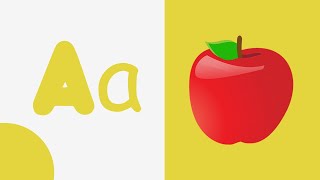 Fun ABC Phonics Sounds Nursery Rhyme  English Vocabulary  Alphabet A for Apple CoComelonChuChuTV [upl. by Holmann]