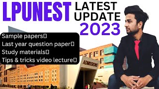 LPUNEST 2024  lpu admission exam 2024  lpu scholarship exam lpunest exam syllabus  lpunest level [upl. by Leander830]