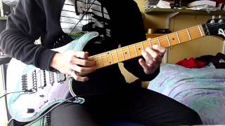 Toccata Fugue JS Bach guitar cover metal version [upl. by Jenei]