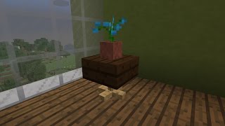 Comment faire une table et une chaise Minecraft [upl. by Ellenet]