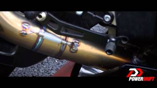 Yamaha R1 Racefit Exhaust Note  PowerDrift [upl. by Charlton]