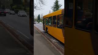 28626 KX12 AMO Scania K230UB Enviro 300 stagecoach X7 to Northampton Departing St Johns road [upl. by Ardna]