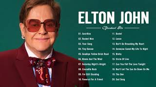 Elton John Greatest Hits  Best Of Elton John Full Album 2021 [upl. by Yerrok]