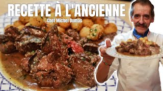 UNE RECETTE À LANCIENNE QUE JE FAIS TRÈS SOUVENT AVEC DU BEURRE À LAIL MAISON  FOIES DE VOLAILLES [upl. by Gnut]