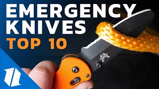 10 Knives For Emergencies Rescue Knives Buyers Guide [upl. by Naek]