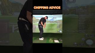 SIMPLE CHIPPING ADVICE  Golf Swing Tips amp Drills shorts [upl. by Noivad]