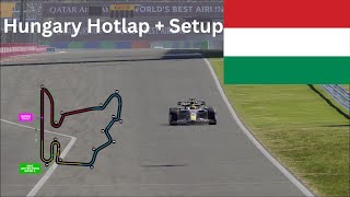 F1 23  Hungary Hotlap  Setup No Assist [upl. by Fulks]