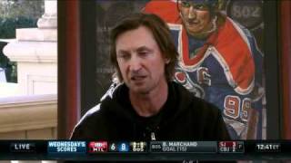 Wayne Gretzky Talks About Sidney Crosby [upl. by Assirahc]