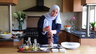 Lebanese Lamb Shawarma by Lina Saad [upl. by Reinold]