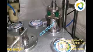 FULLY AUTOMATIC SINGLE HEAD CUP FILLING amp SEALING MACHINE FOR JAM  DAHI  YOGURT  SHRIKHAND [upl. by Fishbein]