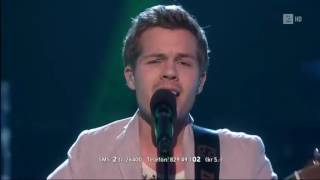 Kristian Kristensen Let Me Love You Live Show The Voice Norway 2013 [upl. by Ahsinehs]