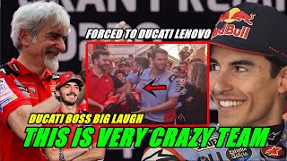 HUGE NEWS Marquez BRUTAL Comment after Forcibly Carried to Ducati Lenovo  MotoGP News 2024 [upl. by Rexana]