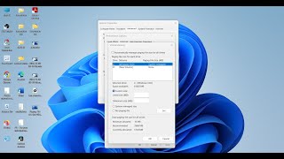 Paging File size for 8GB 16GB 4GB 32GB RAM on Windows 11 computer [upl. by Aniham]