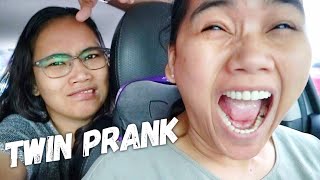 Twins Prank YouTubers feat About Raf Renee Dominique and Mozekyto [upl. by Skees]