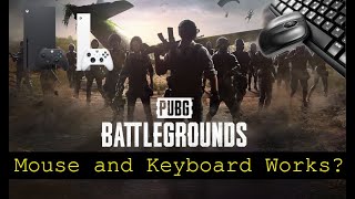 PUBG Battlegrounds  Xbox Series X  mouse and Keyboard test [upl. by Decrem]