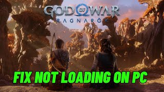 FIXED God of War Ragnarok Stuck on Loading Screen or Not Loading Error On PC  godofwarragnarok [upl. by Ennayelhsa]