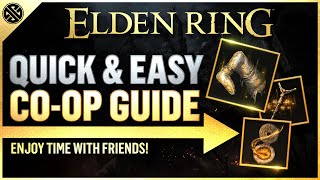 Elden Ring  How To CoOp  Quick amp Easy Guide StepByStep [upl. by Econah]