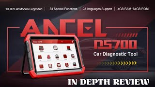 ANCEL DS700 Pro Review BiDirectional Scan Tool for Professionals amp DIYers [upl. by Terhune]