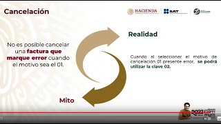 Cómo cancelar una factura  como reexpedir o refacturar un CFDI no cancelable [upl. by Lenor]