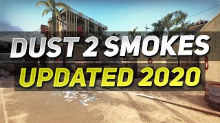 CSGO  Essential Dust 2 Smokes UPDATED 2020 [upl. by Eulau]