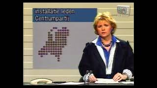 NOS Journaal  Installatie raadsleden Centrum Partij 1986 [upl. by Luzader]